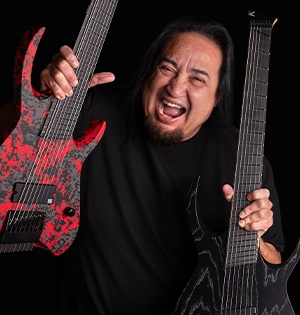 Kiesel Guitars Artist Dino Cazares