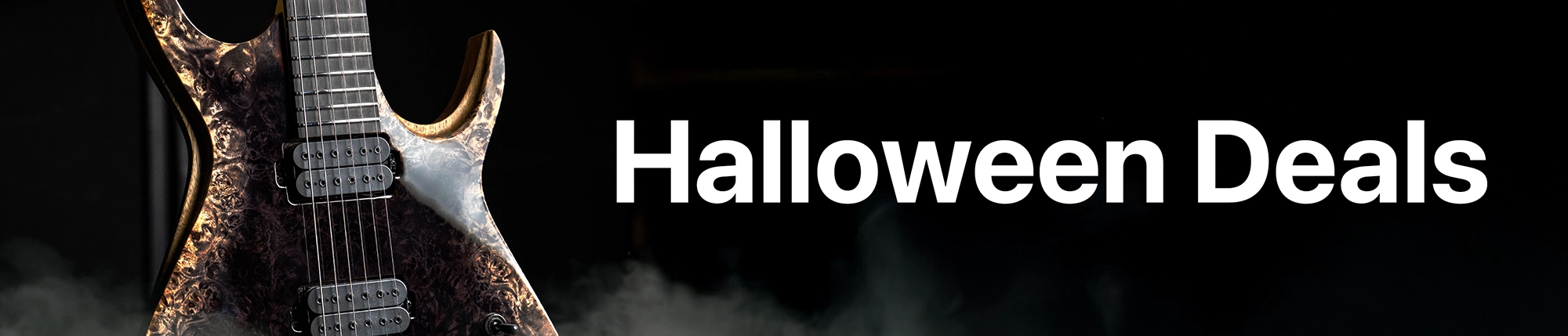 Kiesel Guitars Halloween Sale Banner
