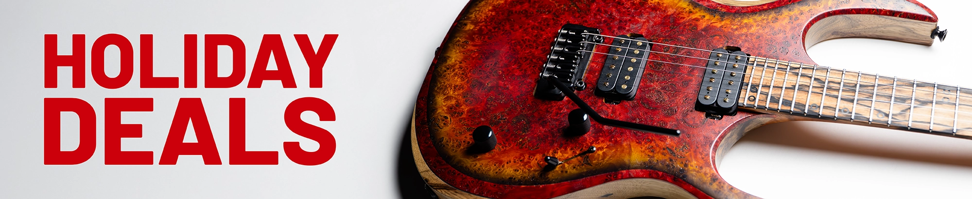Kiesel Guitars Holiday Sale Banner