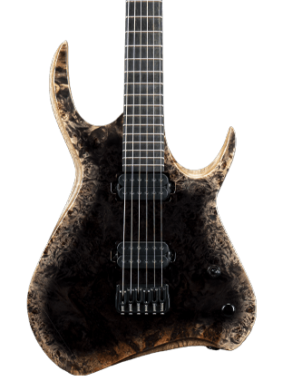 Reverse Translucent Black Burst