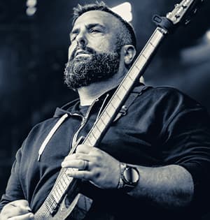 Kiesel Guitars Artist Layne Meylain