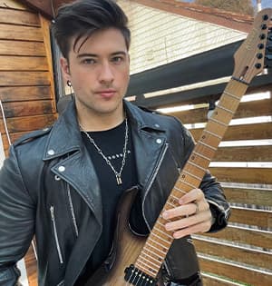 Kiesel Guitars Artist Mitchell Black