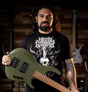 Kiesel Guitars Artist Semir Ozerkan