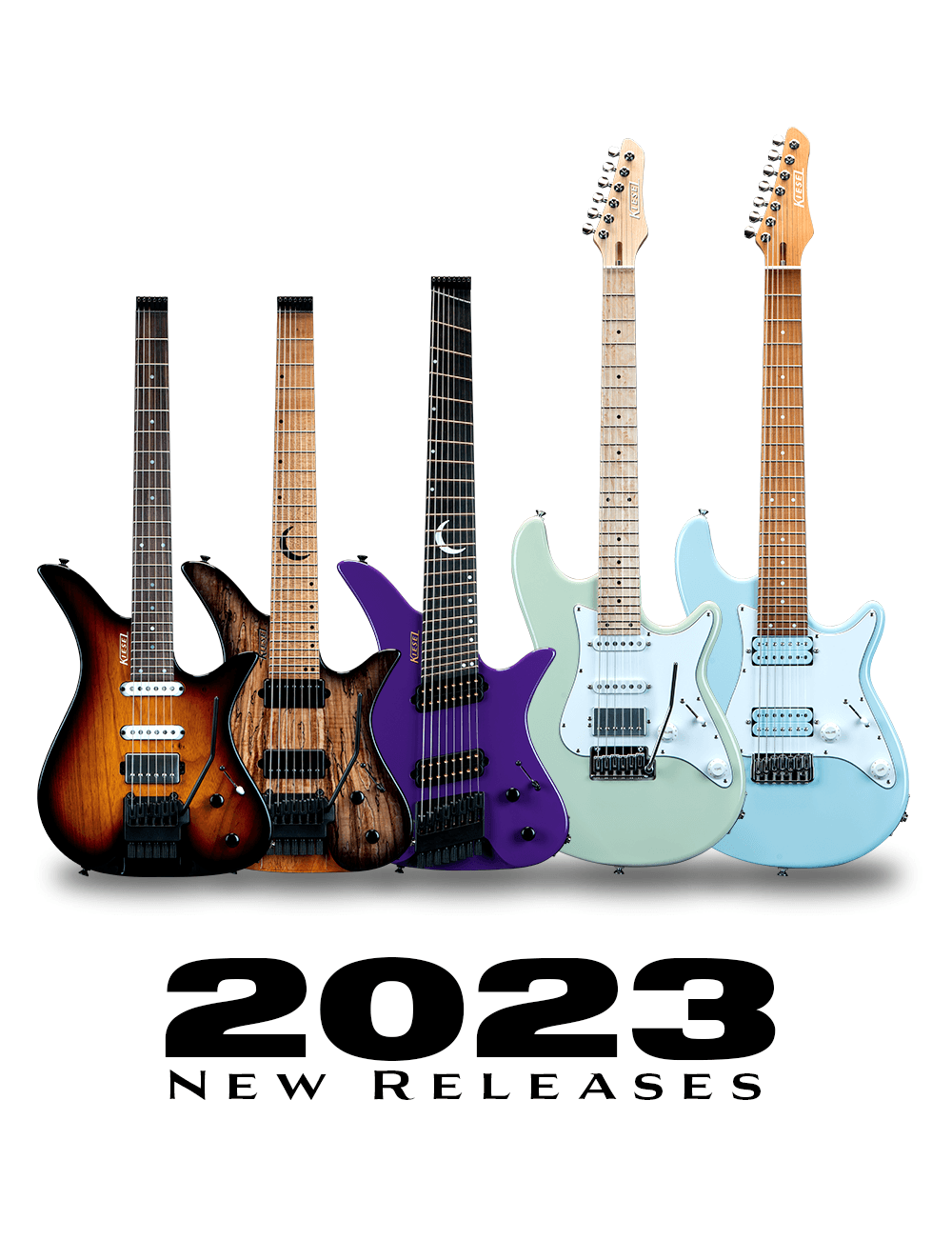 Kiesel Guitars 2023 Releases