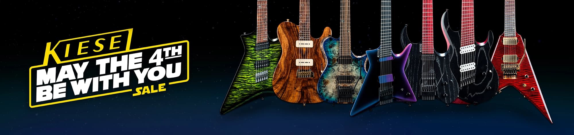 Kiesel Guitars May The 4th Sale