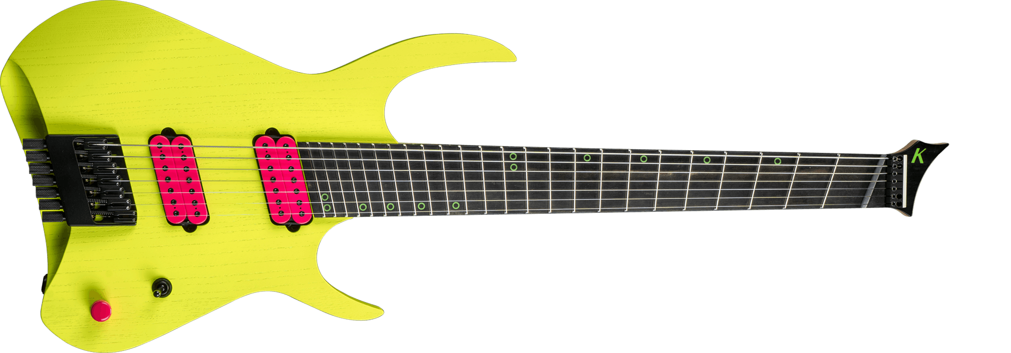 Kyber Headless in Hi Viz Yellow finish
