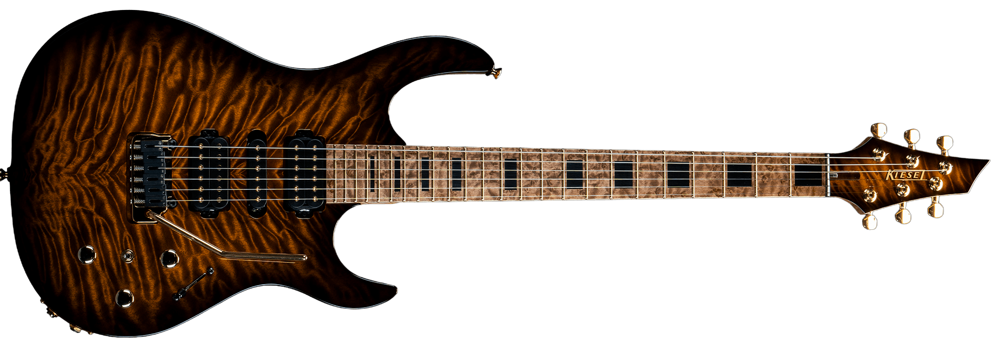 ARIES BOLT-ON in Tiger's Eye Stain finish
