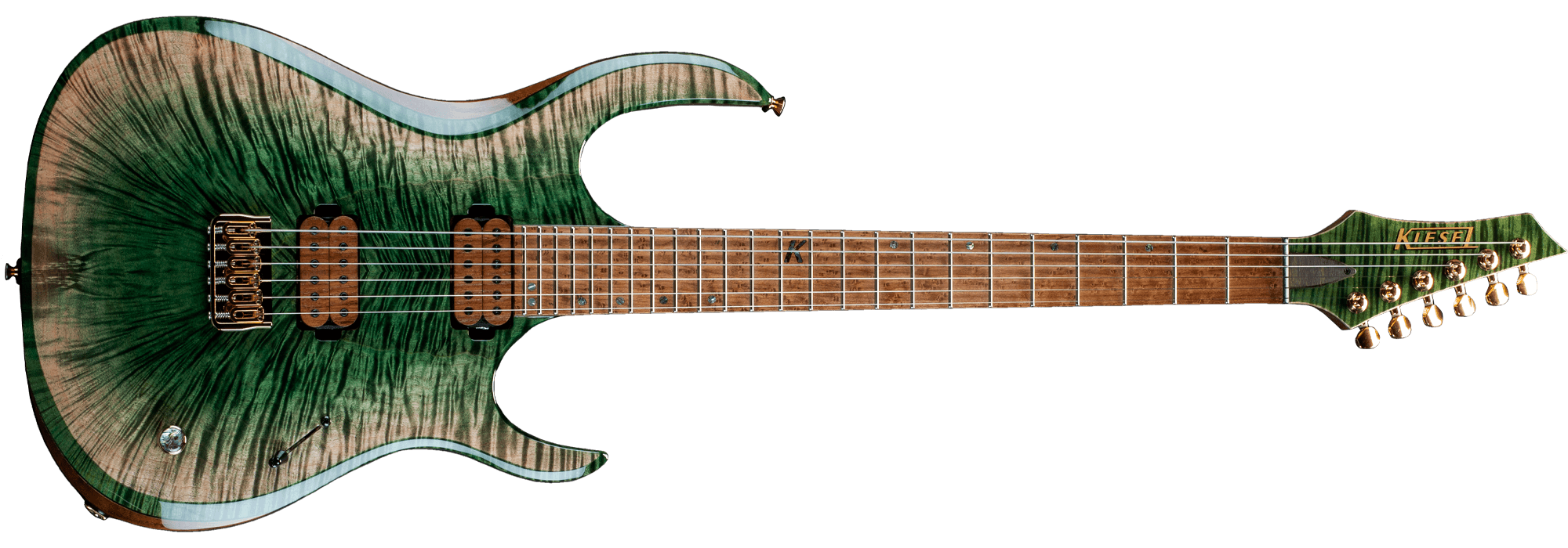 K-Series in Custom Shop Finish - Custom Light Green Arctic finish