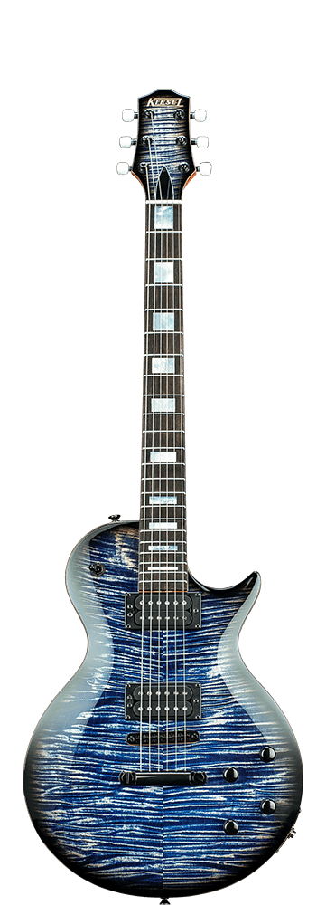 Kiesel Guitars Blue Denim Finish