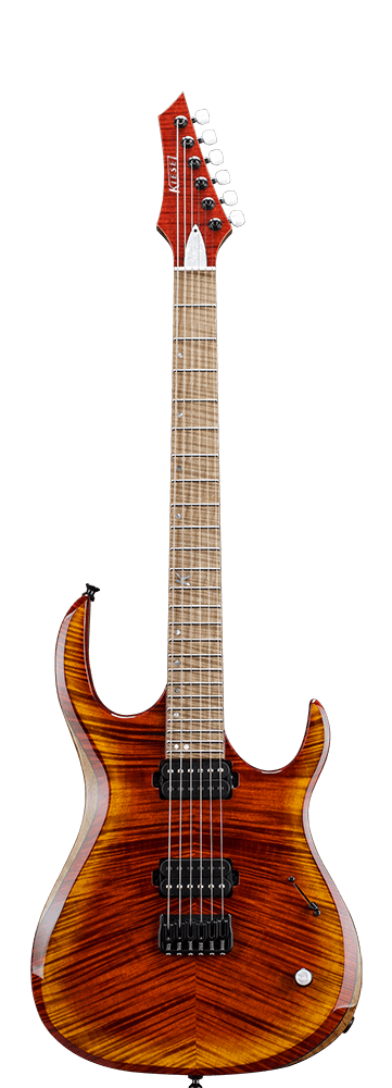 Kiesel Guitars Fire Finish