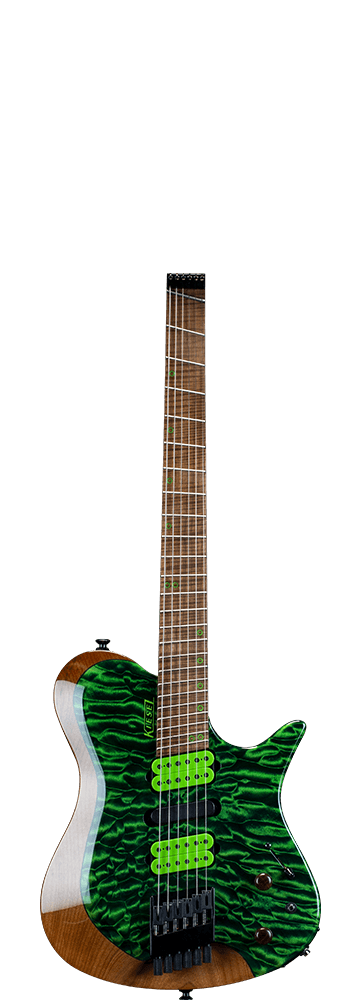 Kiesel Guitars Green Candy Finish