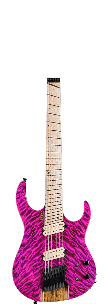 Kiesel Guitars Pink Candy Finish