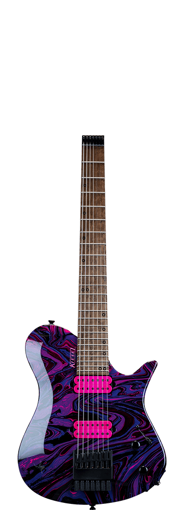 Kiesel Guitars Headless Logo Colors