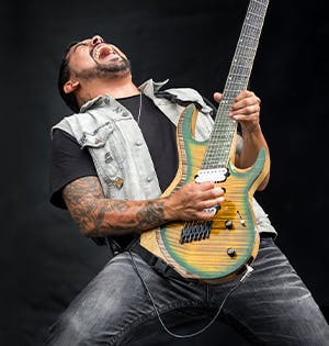 Kiesel Guitars Artist Rueben Alvarez