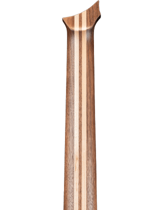 5-Piece Walnut Neck w/ 2 Maple Stripes