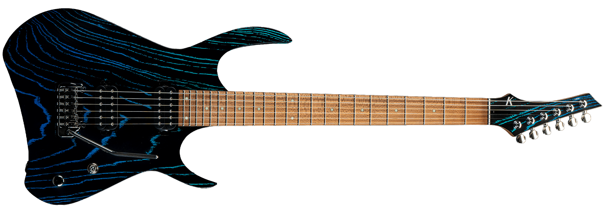 Kyber in Onyx Finish - Aqua To Blue Fade finish