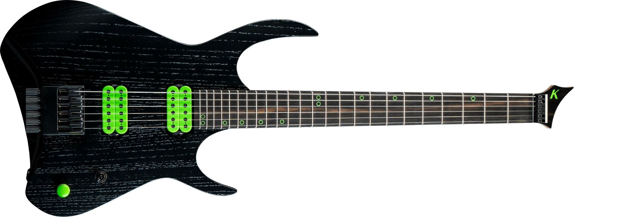 Kyber Headless in Jet Black finish