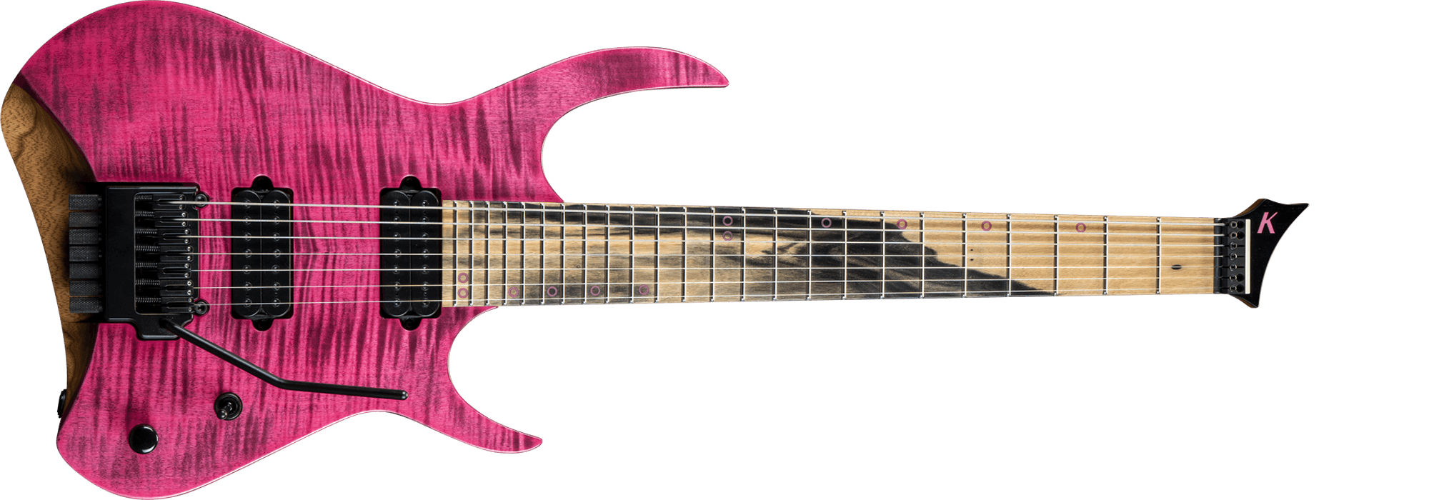 Kyber Headless in Translucent Pink finish