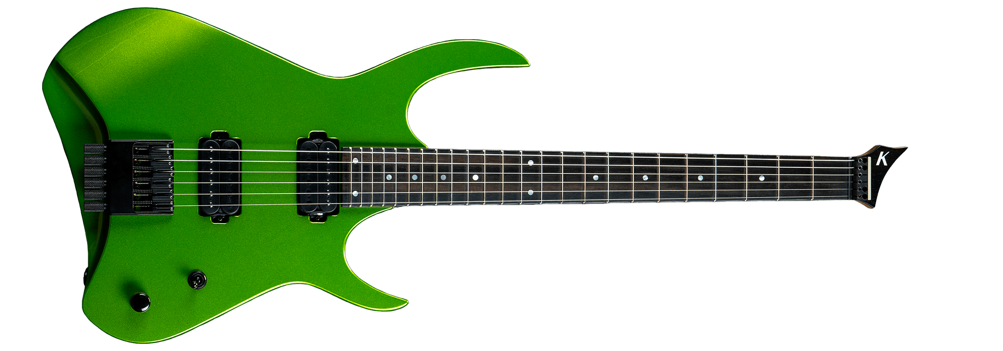 Kyber Headless in Radiation Green Metallic finish