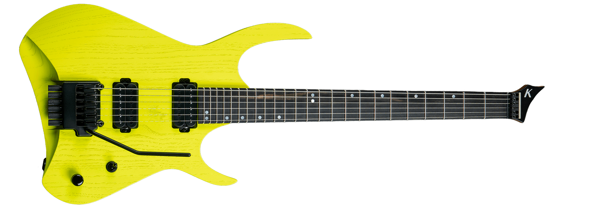 Kyber Headless in Hi Viz Yellow finish