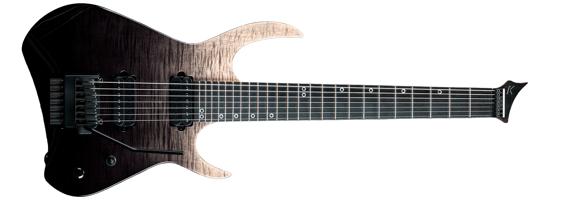 Kyber Headless in Black Fade finish