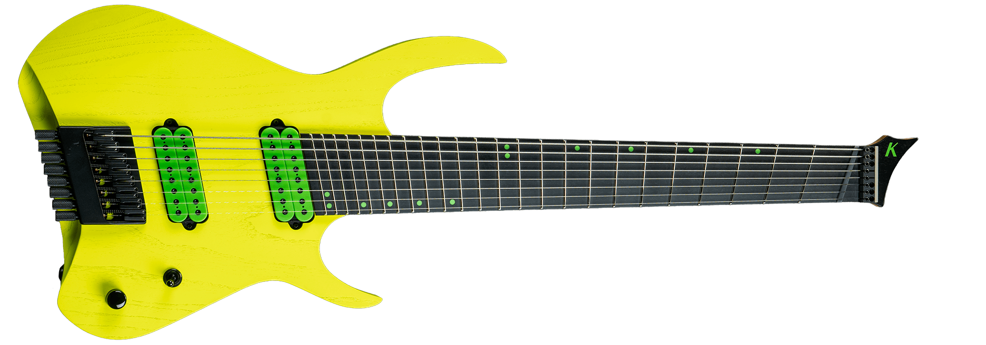Kyber Headless in Hi Viz Yellow finish