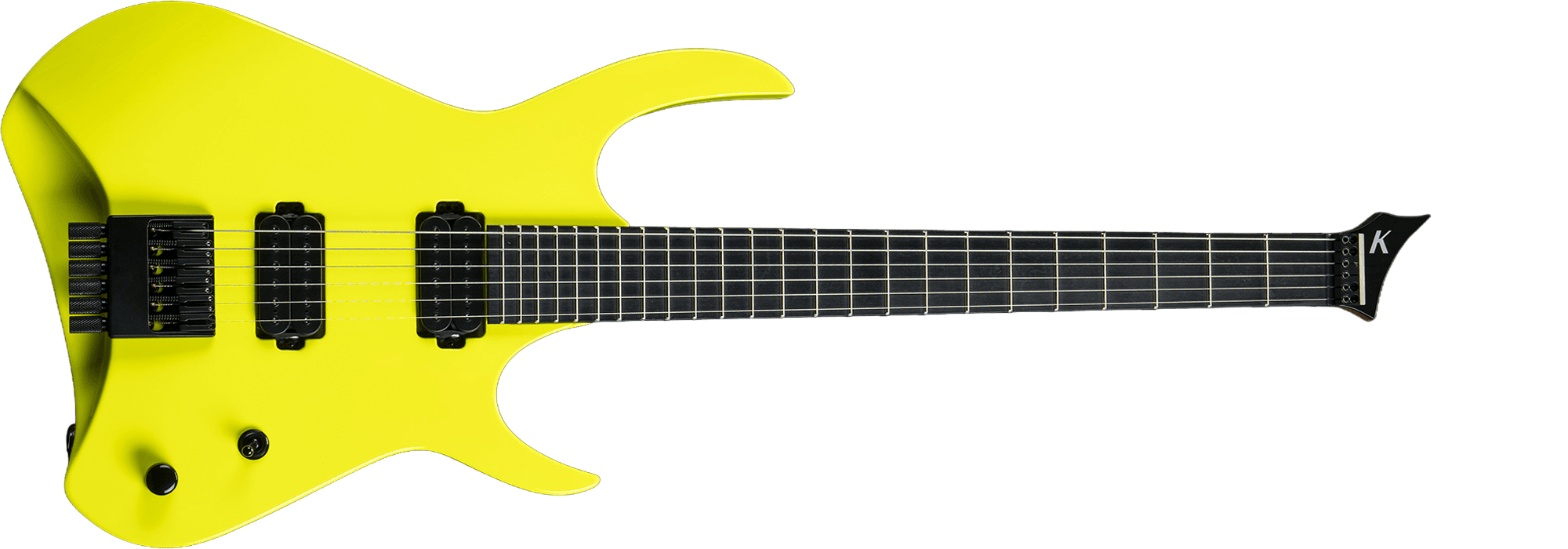 Kyber Headless in Hi Viz Yellow finish