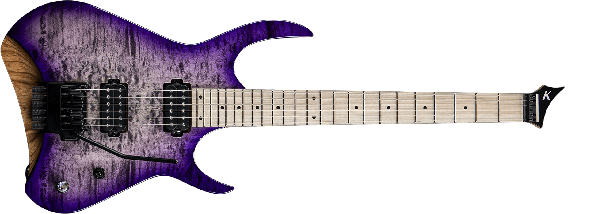 Kyber Headless in Translucent Purple finish