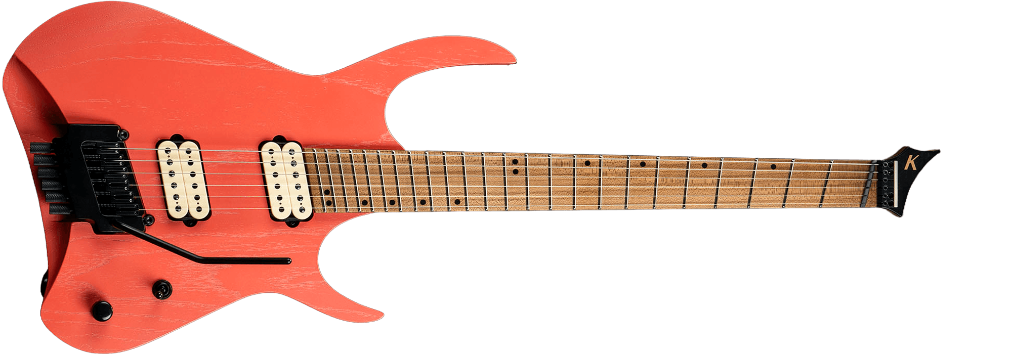 Kyber Headless in Metallic Pearl Peach finish