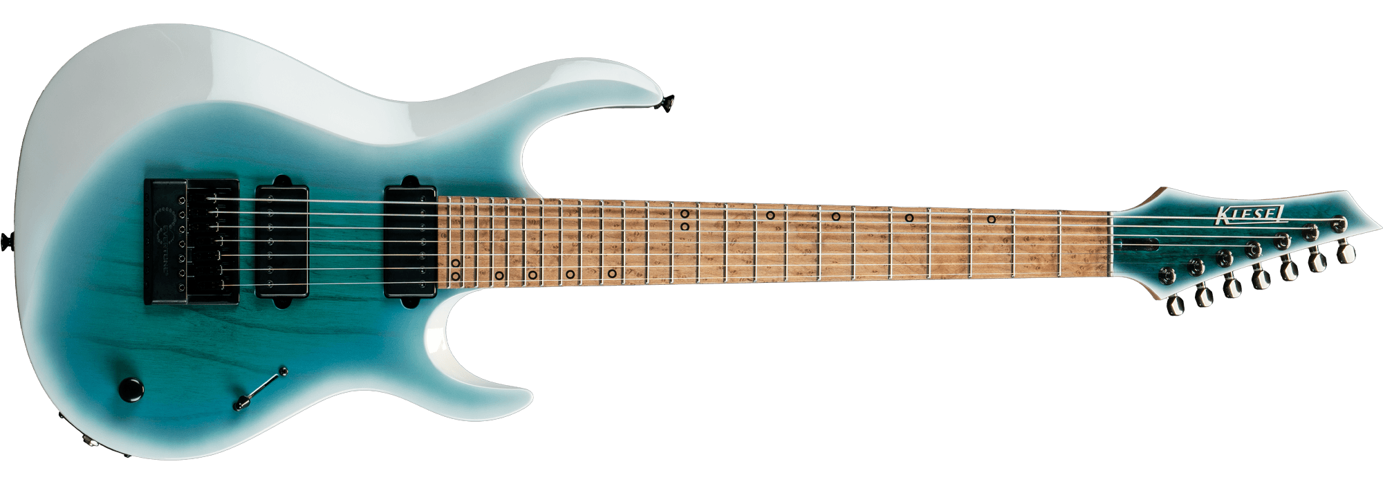 Aries Bolt-on in Translucent Lagoon Burst finish
