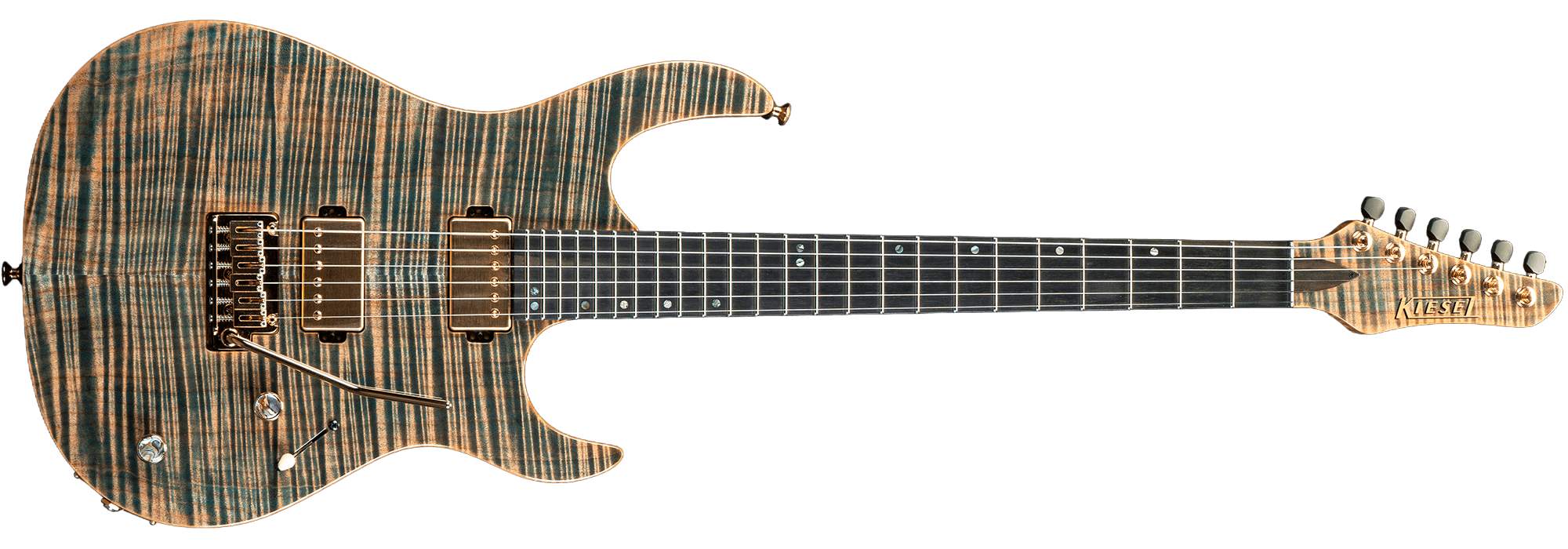 Aries Bolt-on in Aqua Denim Finish finish