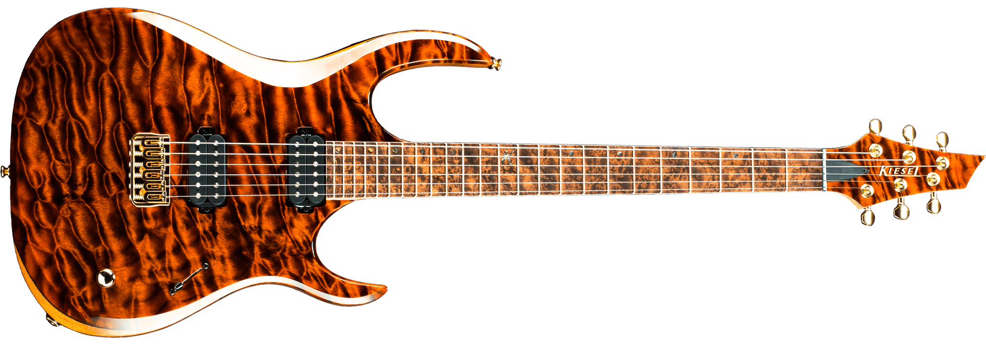 K-Series in Custom Shop Finish - Custom Orange Finish finish
