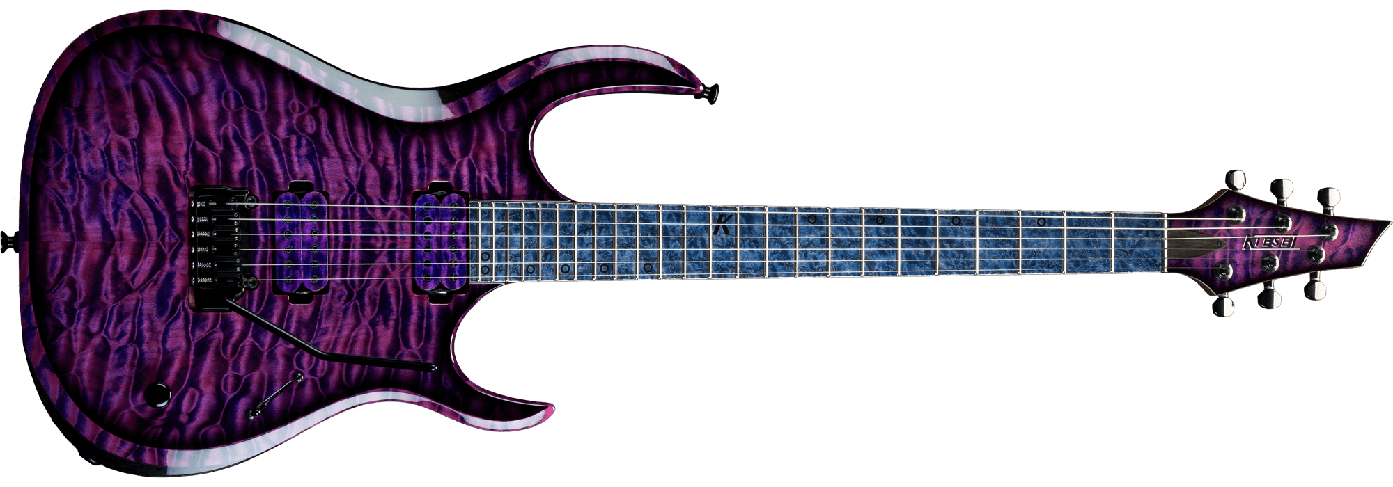 K-Series in Custom Shop Finish - Candy Purple Finish finish