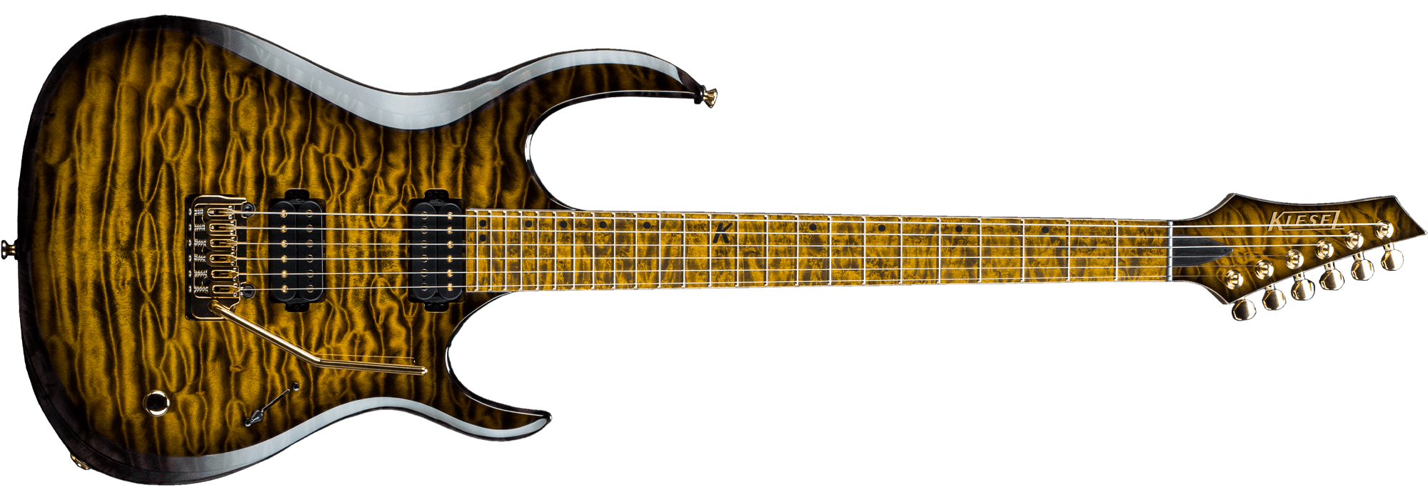 K-Series in Custom Shop Finish - Custom Translucent Yellow finish
