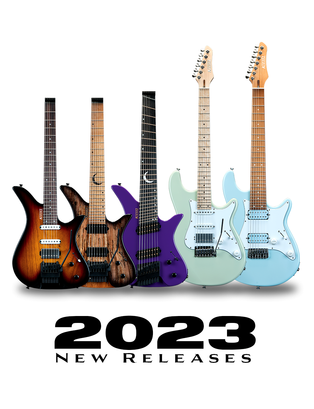 Kiesel Guitars 2023 Releases
