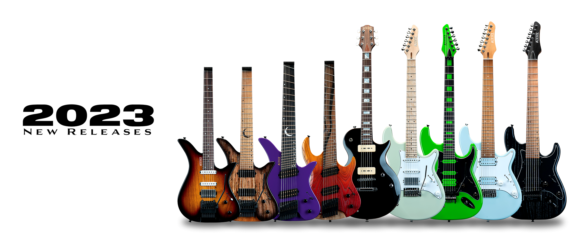 Kiesel Guitars 2023 Releases