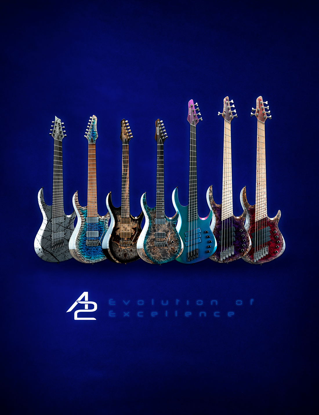 Kiesel Guitars A2 (Aries 2) announcement